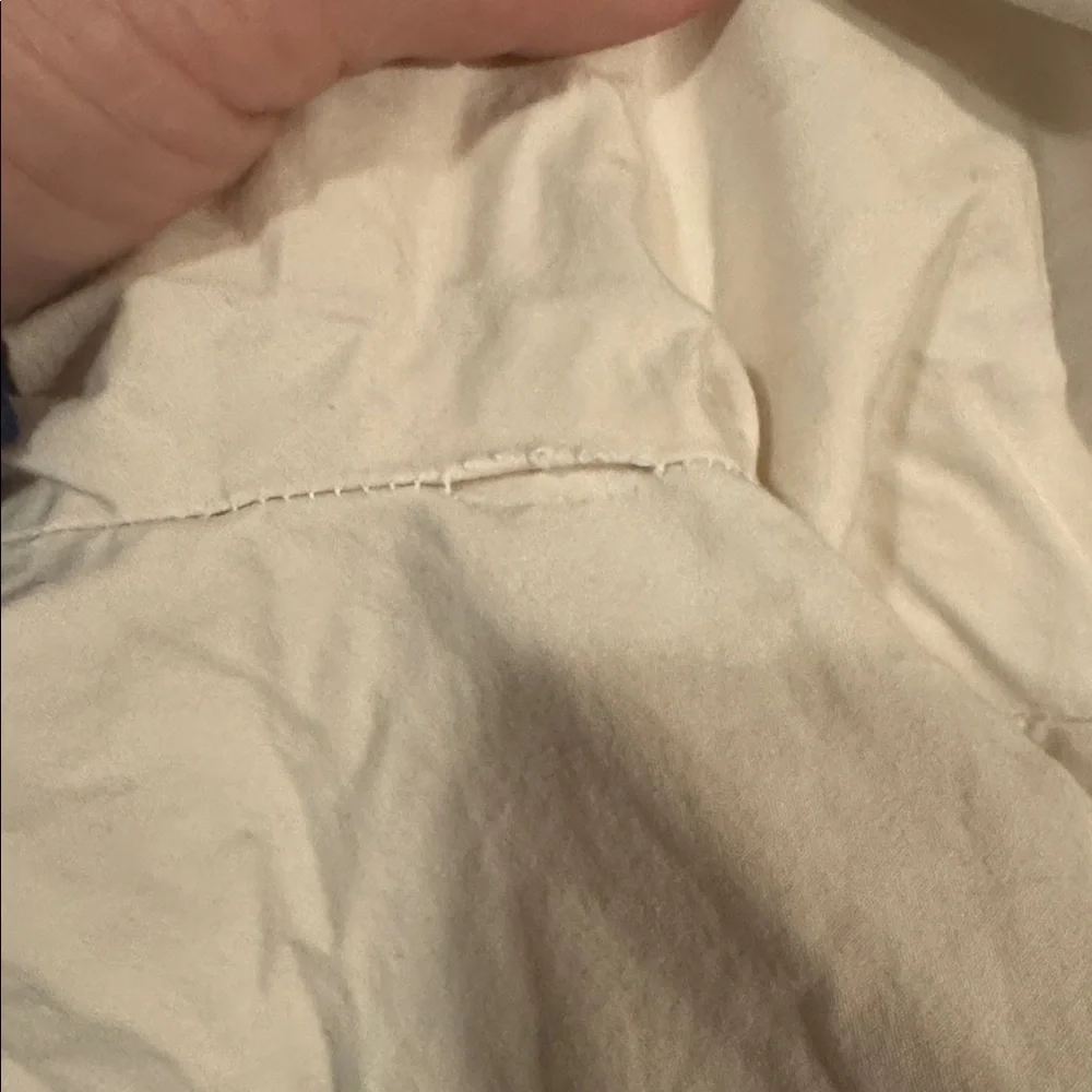 Garage Beige Elastic Waist Pants. Small - Picture 6 of 6